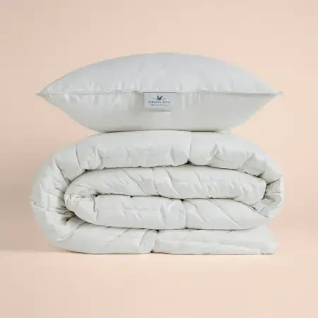 8,5 Tog Kaz Tüyü ve Mikrojel Dolgulu Battal Boy Yorgan - Opal Serisi - 4