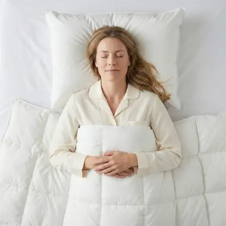 8,5 Tog Kaz Tüyü ve Mikrojel Dolgulu Battal Boy Yorgan - Opal Serisi - 1