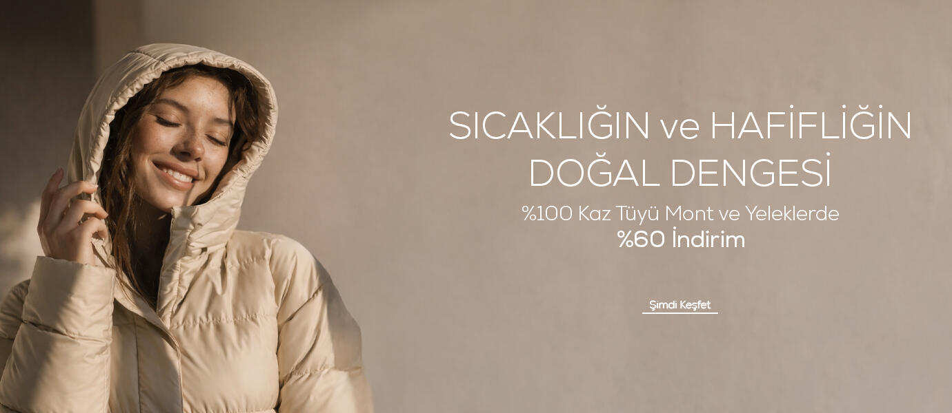 Kaz Tüyü Mont ve Yelek