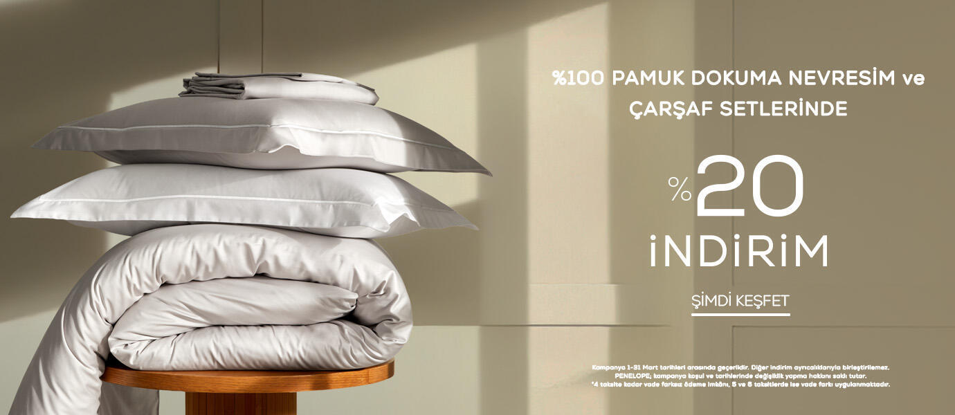 %100 Pamuk Dokuma Nevresim ve Çarşaf