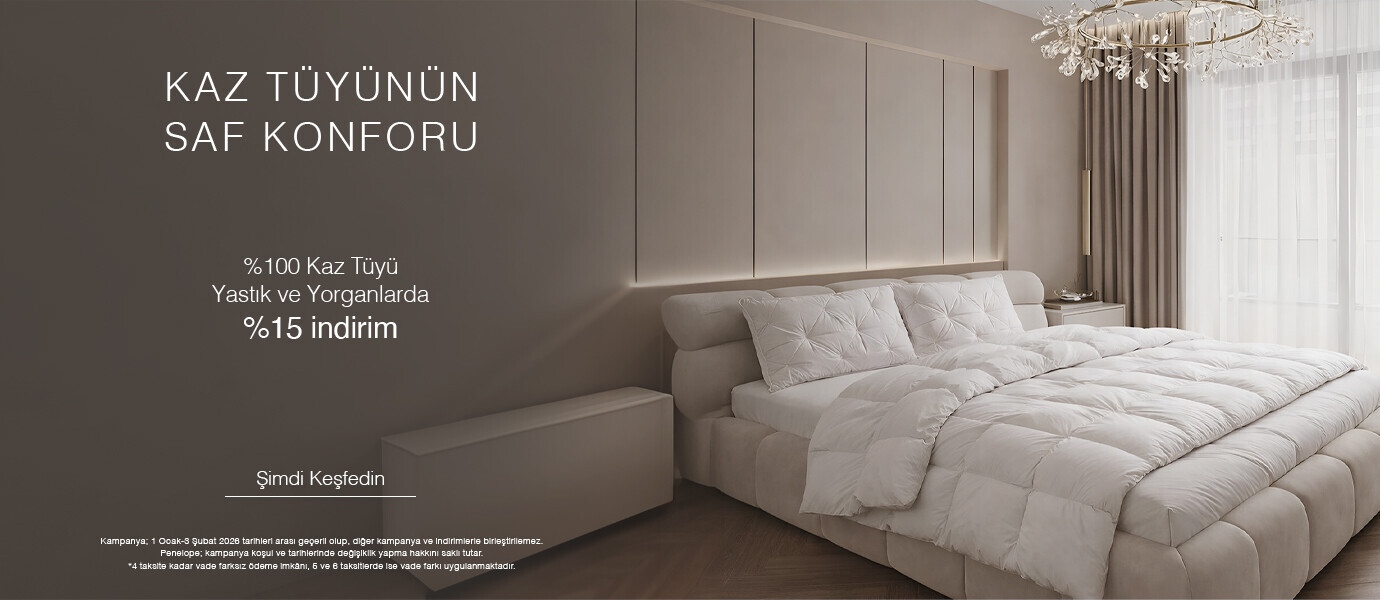 %15 İndirim | Kaz Tüyü Yastık & Yorganlar