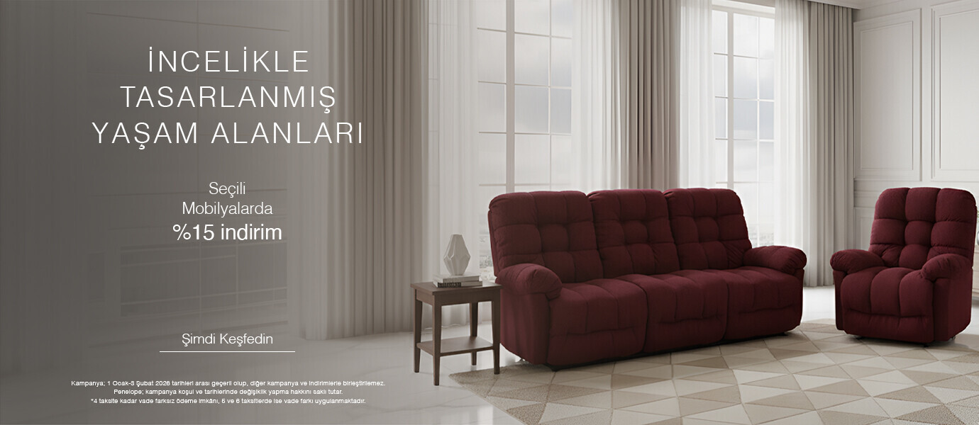 %15 İndirim | Seçili Mobilyalarda