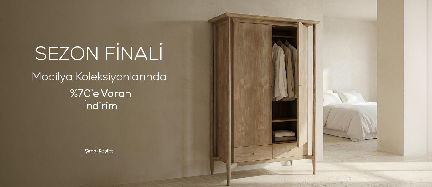 SEZON FİNALİ.. Mobilyalarda %70'e Varan İndirim