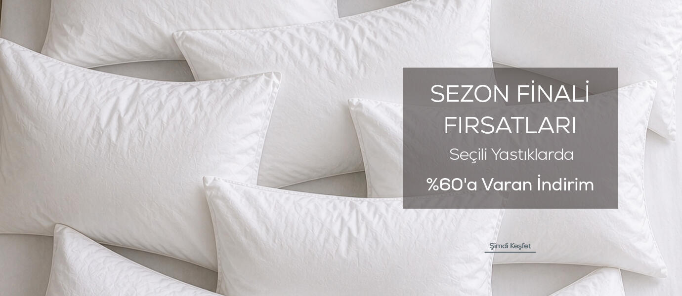 Seçili Yastıklarda %60'a Varan İndirim