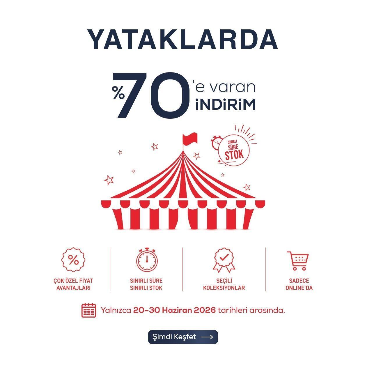 Yataklarda