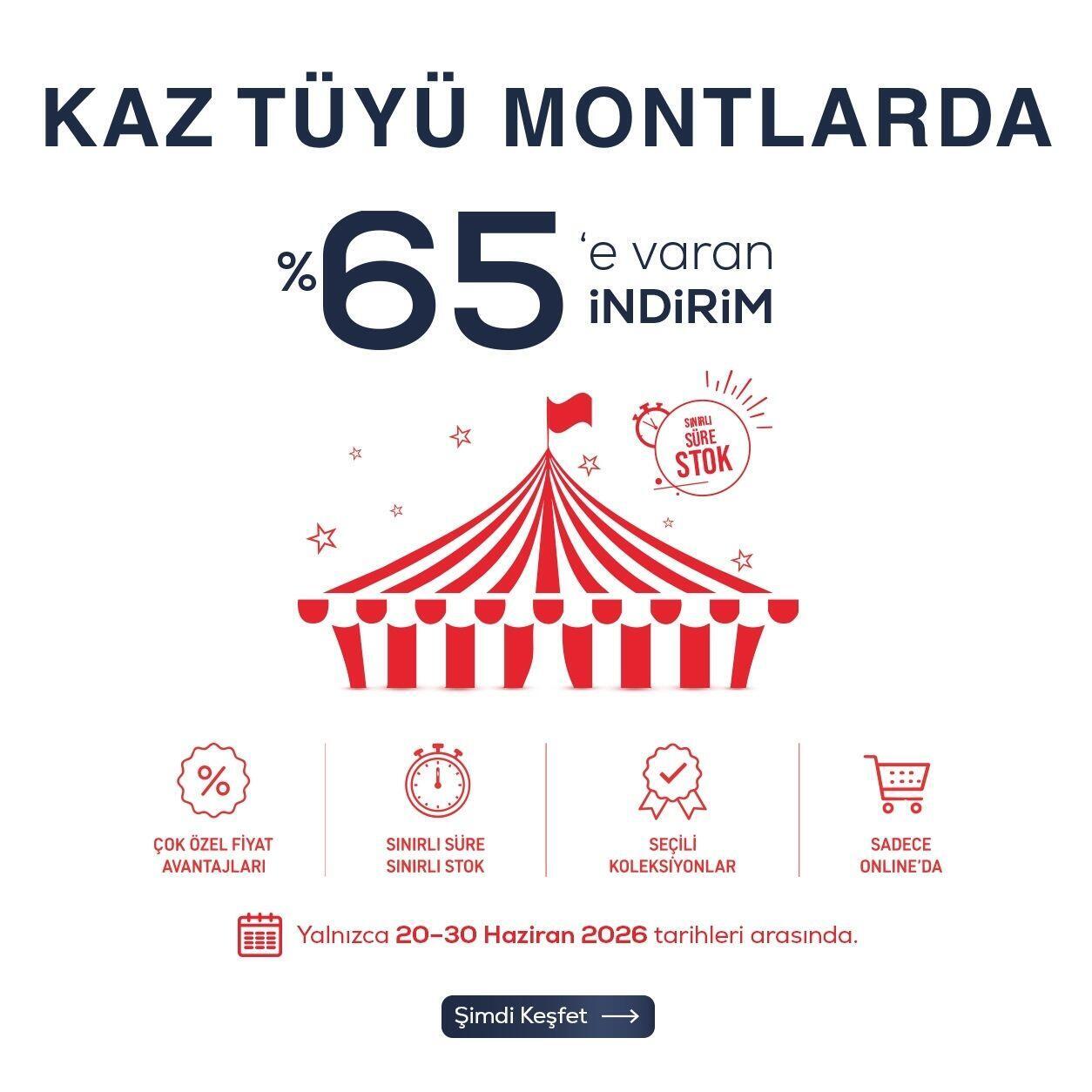 Kaz Tüyü Mont
