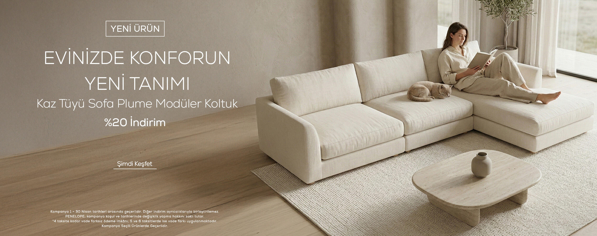 Sofa Plume Modüler Koltuk %20 İndirim