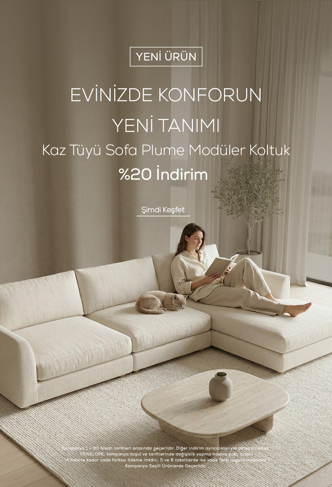 Sofa Plume Modüler Koltuk %20 İndirim