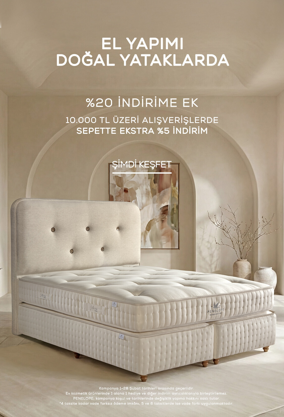 %20 İndirim | El Yapımı Yataklar