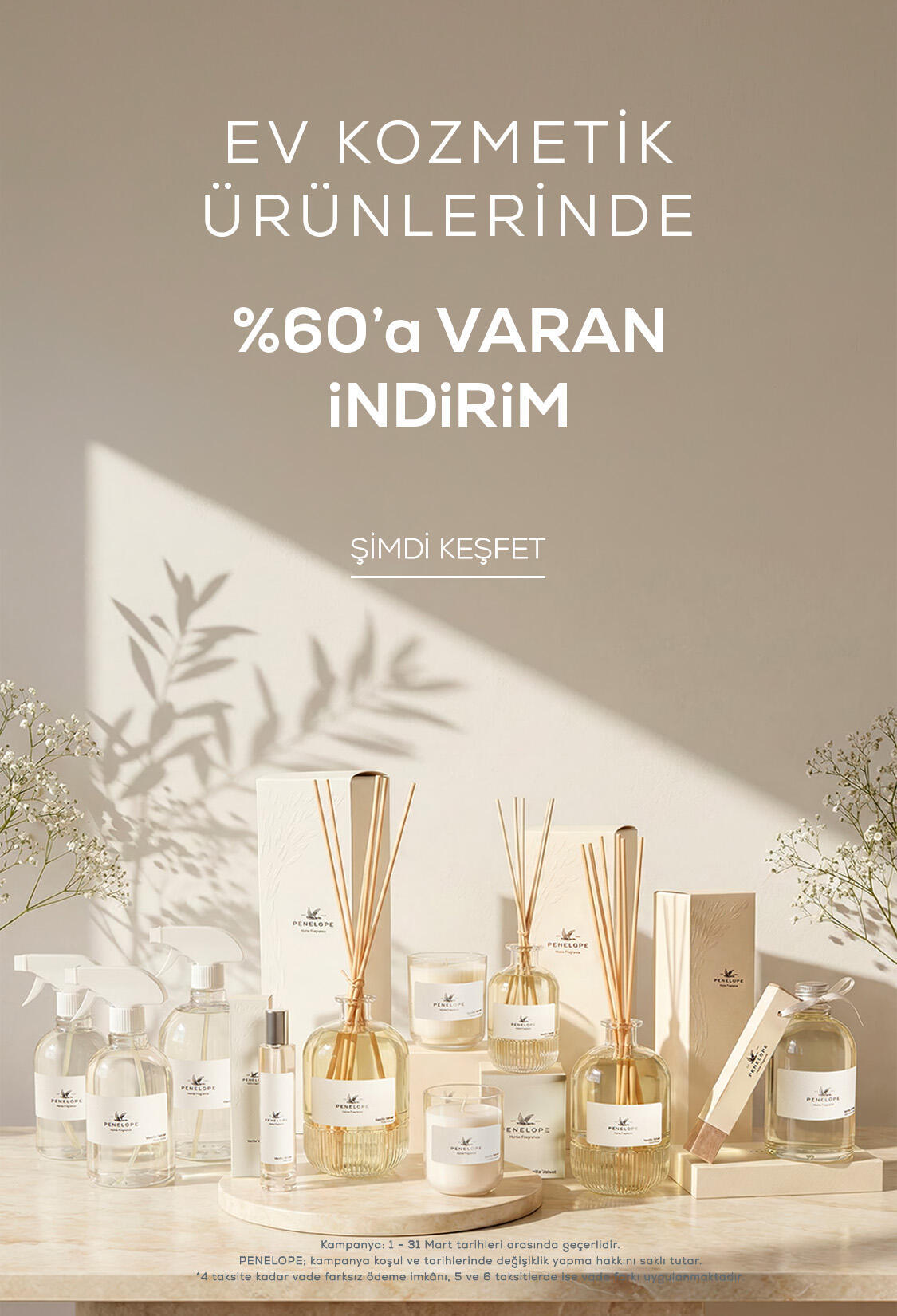 %30 İndirim | Ev Kozmetik Ürünlerinde