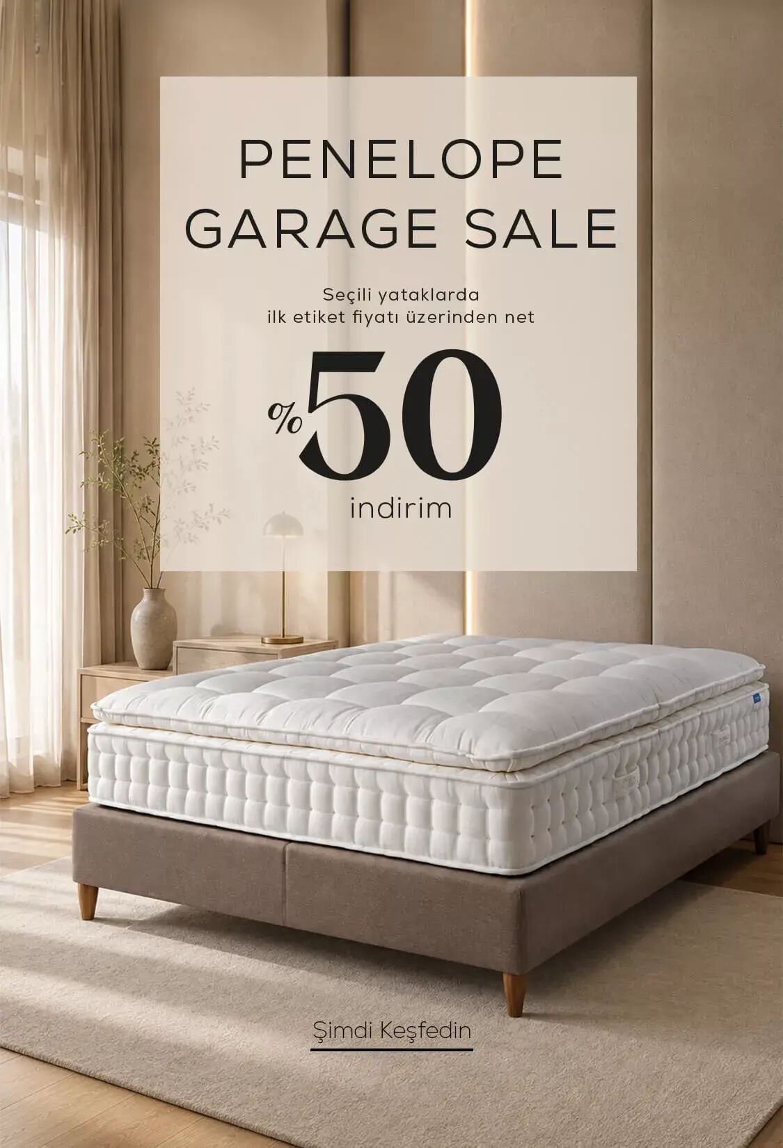 Garage Sale Yatak %50