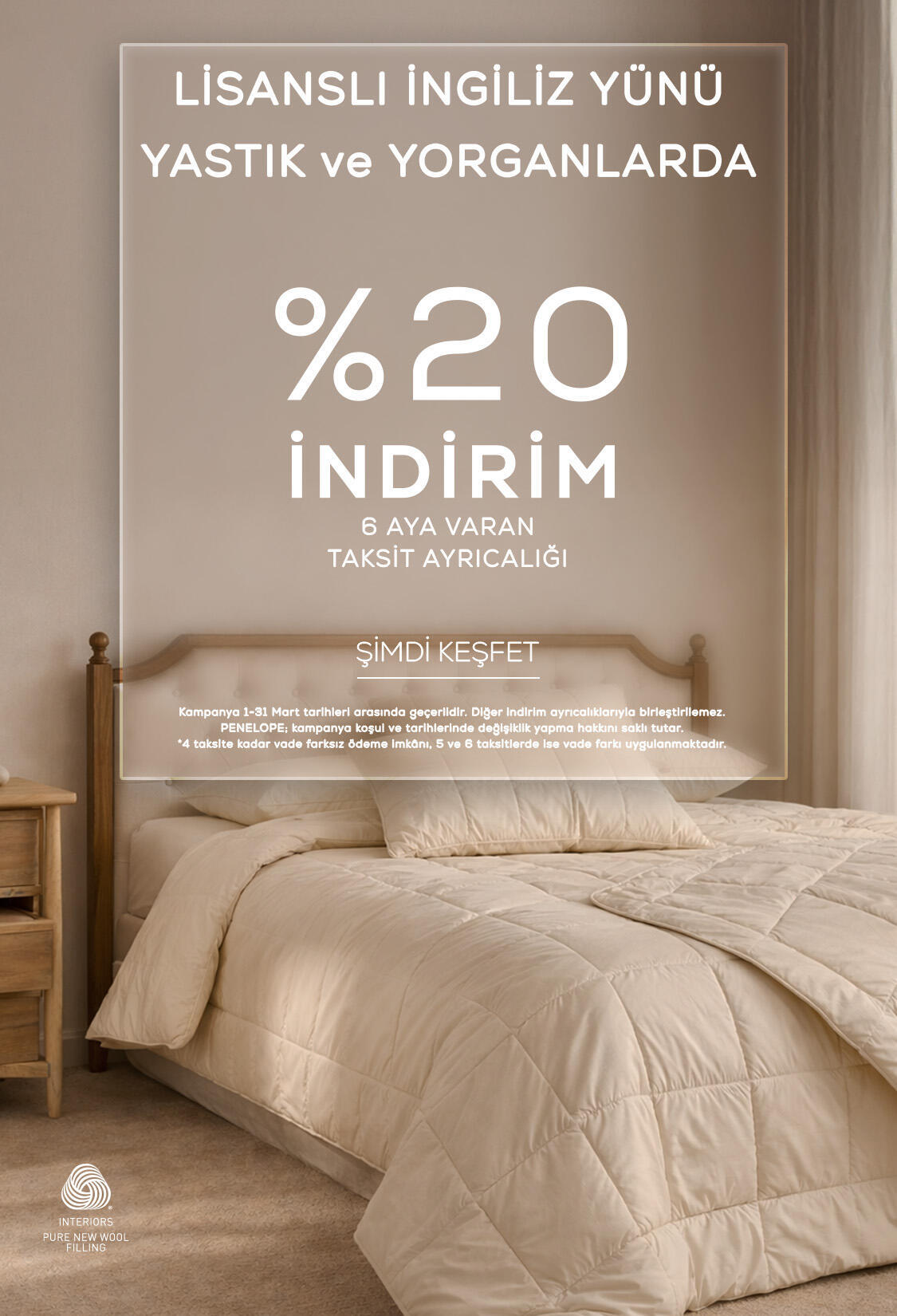 %20 İndirim | İngiliz Yünü Yastık & Yorgan