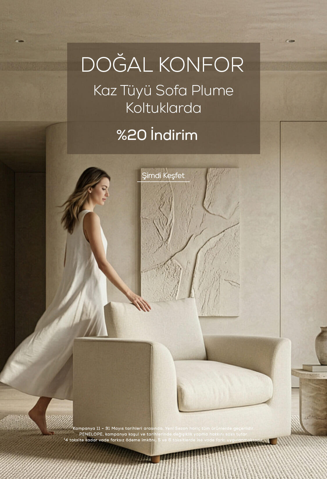 Kaz Tüyü Sofa Plume Koltuk %20 İndirim