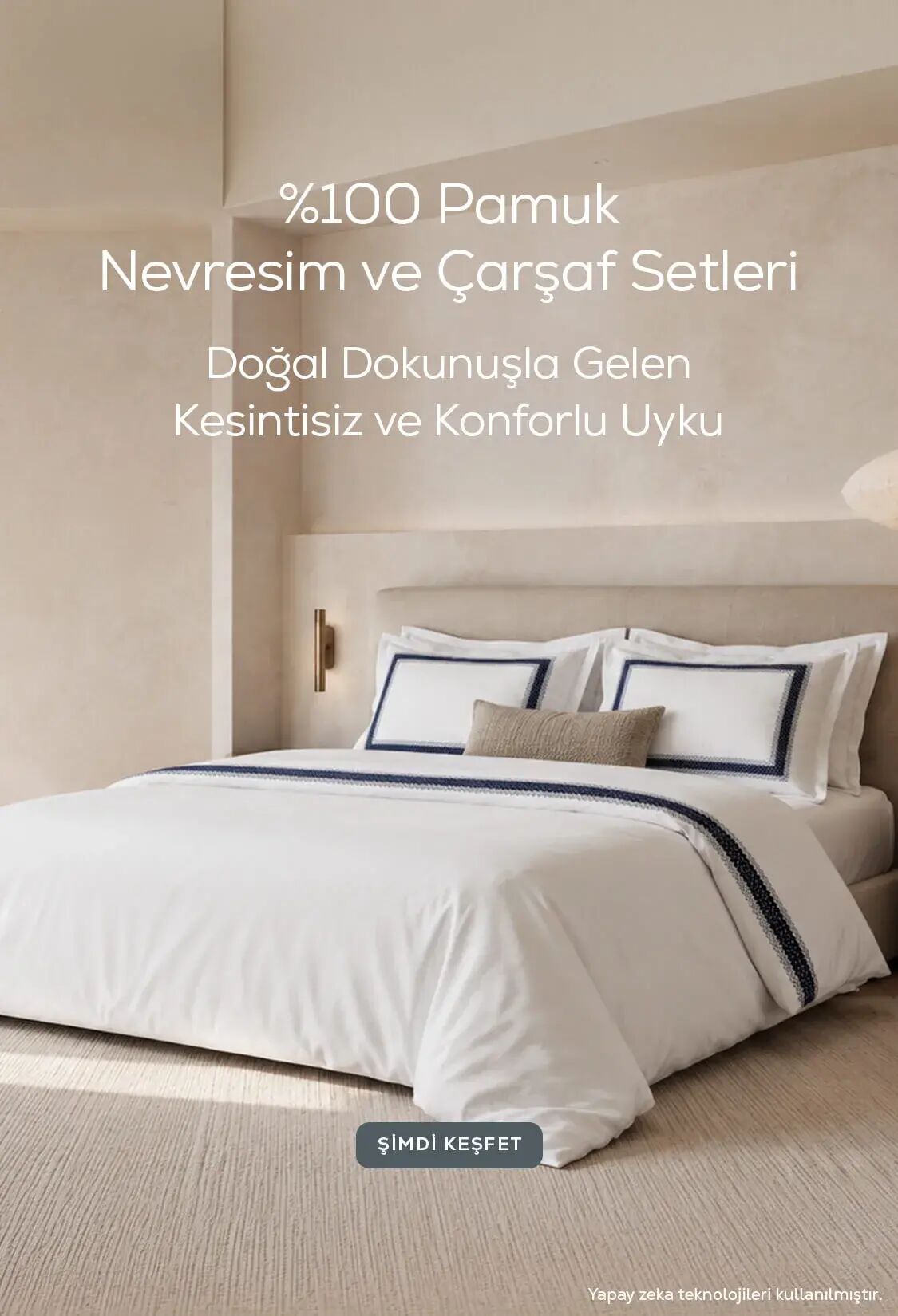 %100 Pamuk Nevresim ve Çarşaf