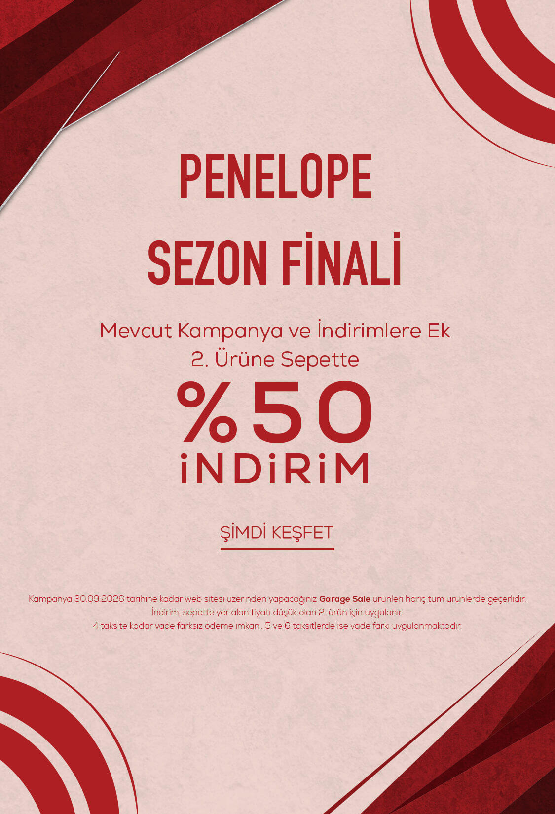 Sezon Sonu Ana Kampanya