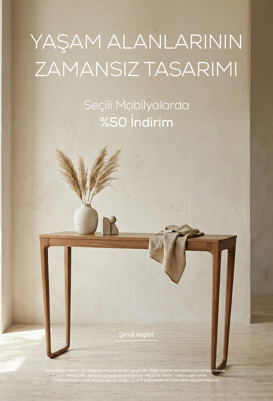 %50 İndirim | Mobilya