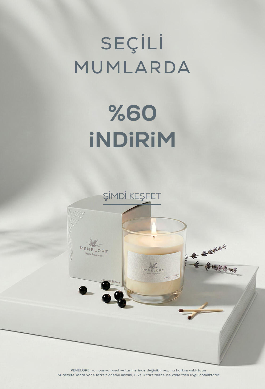 %60 İndirim | Seçili Mumlar