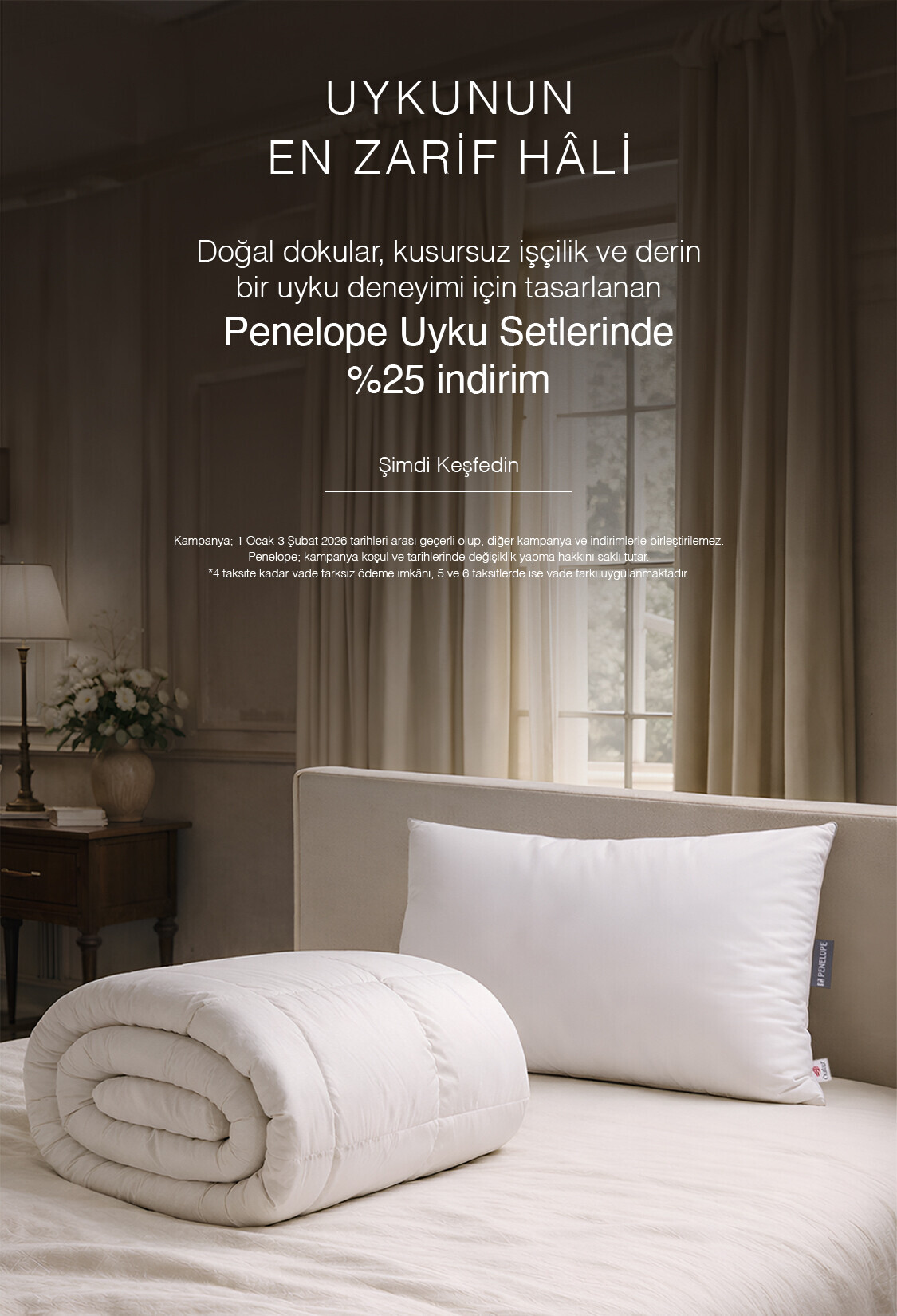 Uykunun En Zarif Hali | Uyku Setlerinde %25 İndirim
