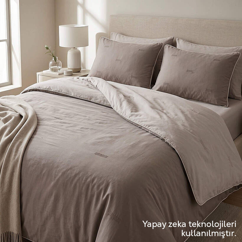 Serin Etkili Cool Summer Blanket Serisi Gri