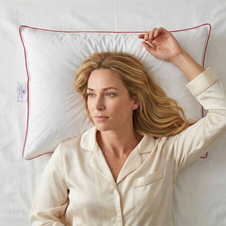 %100 Kaz Tüyü Dolgulu Kaz Tüyü Yastık - Alegra Serisi - Penelope