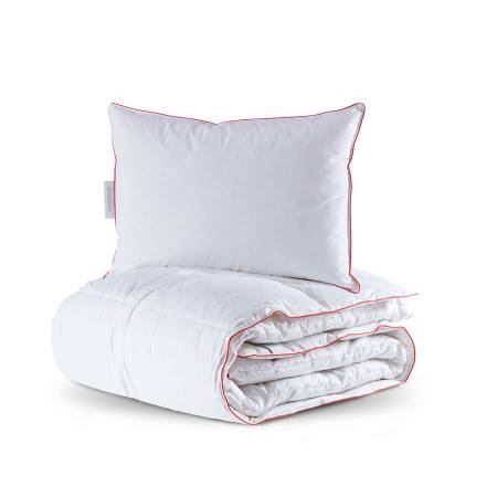 %100 Kaz Tüyü Dolgulu Tek Kişilik Yorgan Seti - Alegra Serisi - Penelope