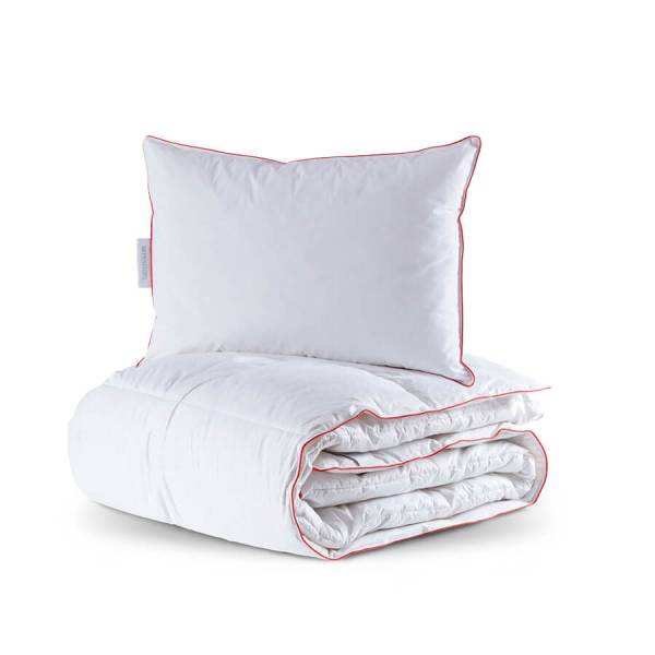 %100 Kaz Tüyü Dolgulu Tek Kişilik Yorgan Seti - Alegra Serisi - Penelope