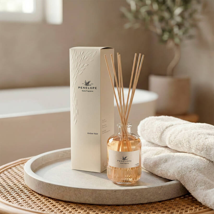 Amber Noir Çubuklu Oda Kokusu 200 ml - Penelope