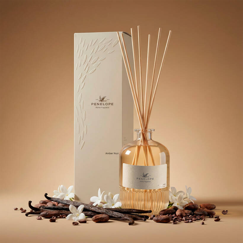 Amber Noir Çubuklu Oda Kokusu 700 ml - Penelope