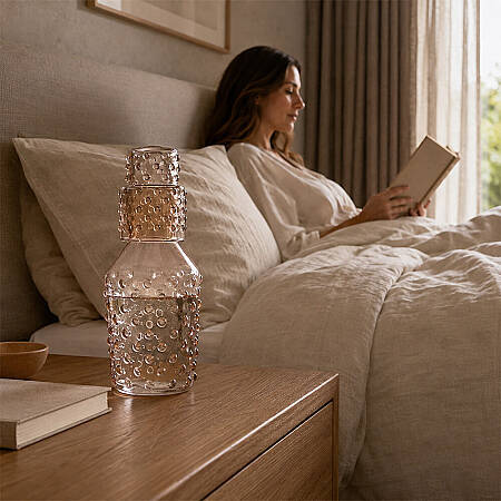 Aster Başucu Sürahisi 1150 ml - Kahve - PENELOPE