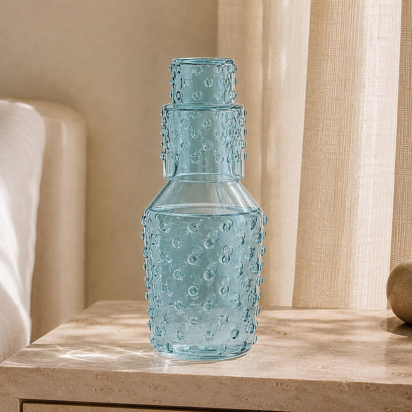 Aster Başucu Sürahisi 1150 ml - Mavi - 