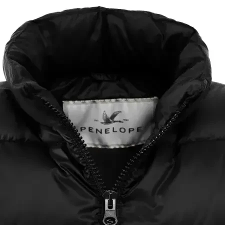 %100 Kaz Tüyü Aurora Erkek Yelek - Siyah/XL - 5