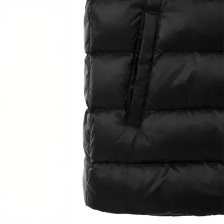 %100 Kaz Tüyü Aurora Erkek Yelek - Siyah/XXL - 4