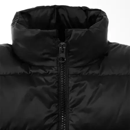 %100 Kaz Tüyü Aurora Erkek Yelek - Siyah/XXL - 6