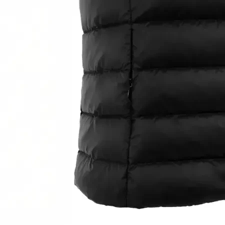 %100 Kaz Tüyü Aurora Kadın Yelek - Siyah/M - 7