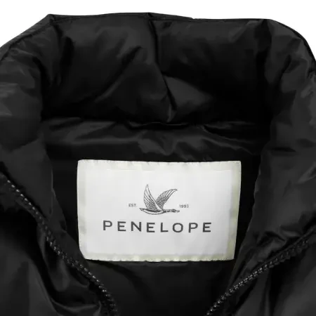 %100 Kaz Tüyü Aurora Kadın Yelek - Siyah/M - 12