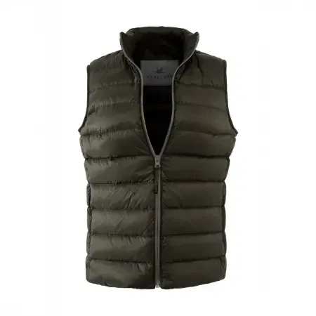 %100 Kaz Tüyü Aurora Kadın Yelek - Vizon /XL - 5