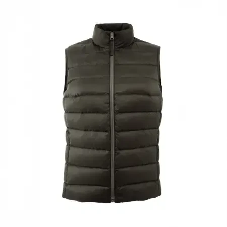 %100 Kaz Tüyü Aurora Kadın Yelek - Vizon /XL - 7