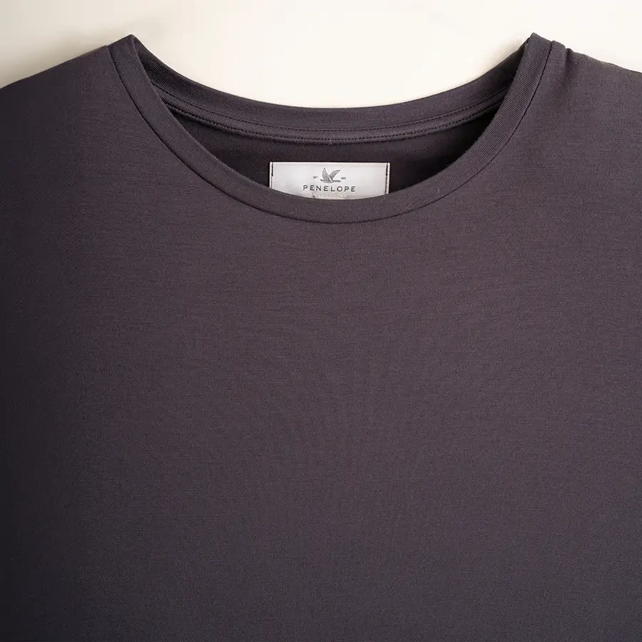 Erkek Kısa Kollu Tişört M Antrasit - Baily Koleksiyonu - 4