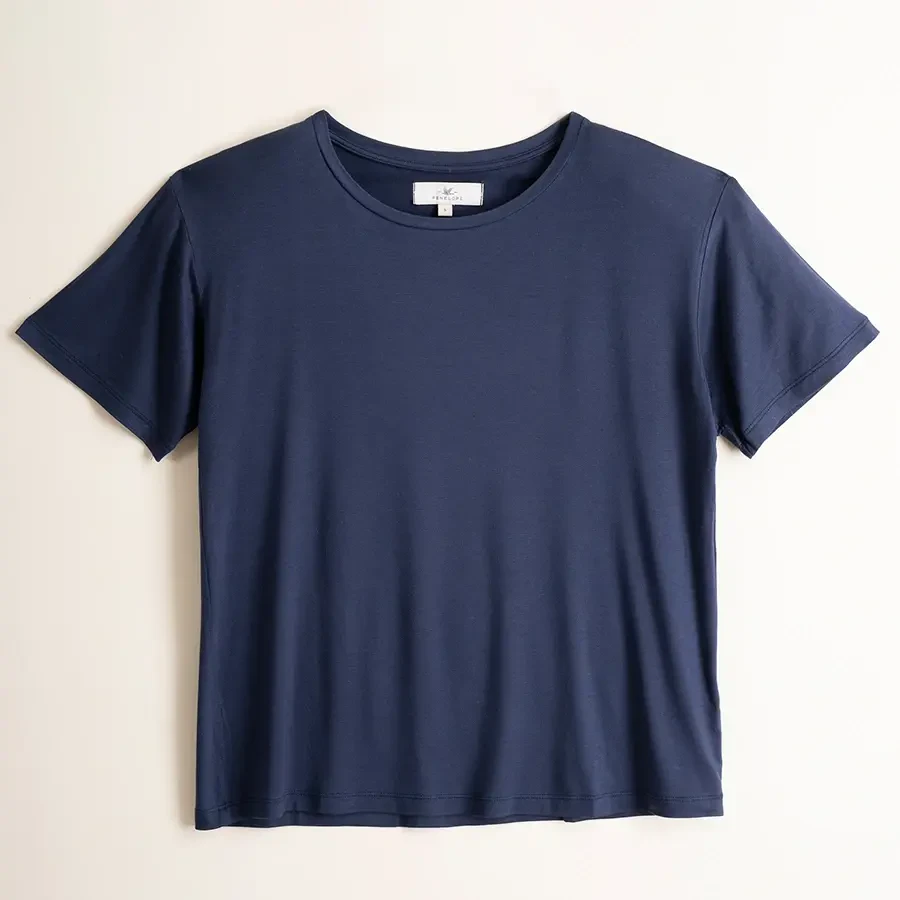 Kadın Kısa Kollu Tişört S Lacivert - Baily Koleksiyonu - Penelope