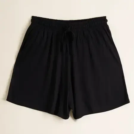 Kadın Şort M Siyah - Baily Koleksiyonu - 1