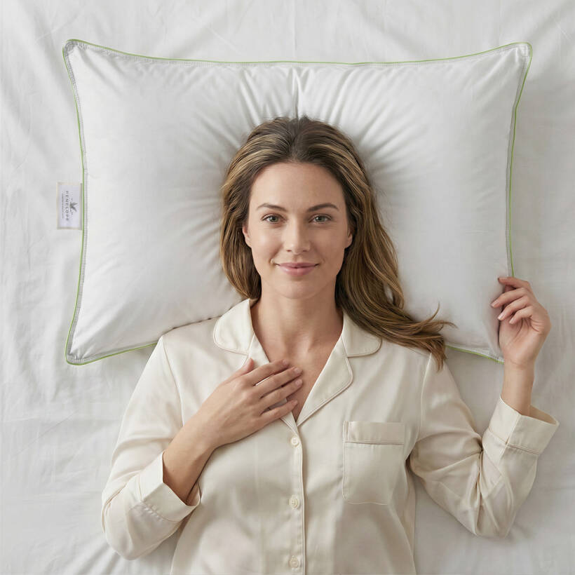 %100 Pamuk Kumaş Yastık - Bamboo Max Serisi - Penelope