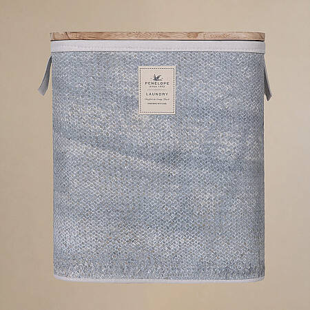 Baskia Çamaşır Sepeti Large Gri - 44x34x50 cm - Penelope (1)