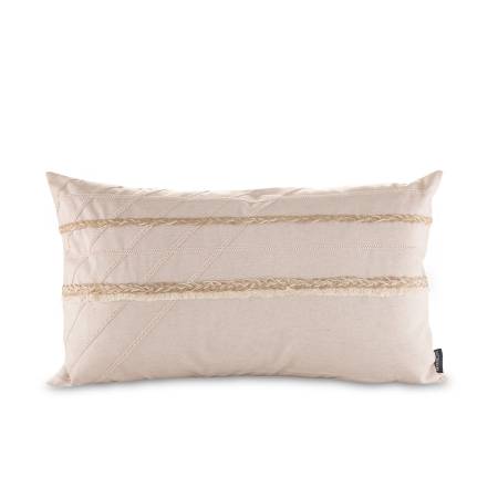 Dekoratif Kırlent Bej 35x60 cm - Bogy Serisi - 1