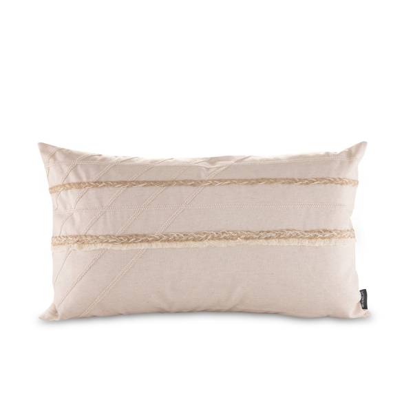 Dekoratif Kırlent Bej 35x60 cm - Bogy Serisi - Penelope