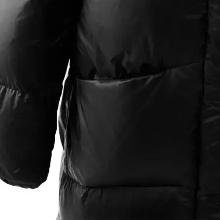 %100 Kaz Tüyü Boreal Kadın Uzun Mont - Siyah/L - 9