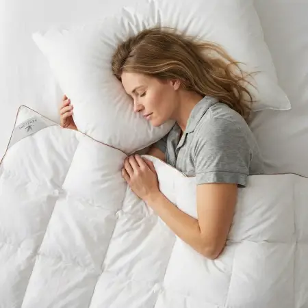 8,5 Tog Nomite Lisanslı Tüy Geçirmez Kaz Tüyü Çift Kişilik Yorgan - Bronze Serisi - 1