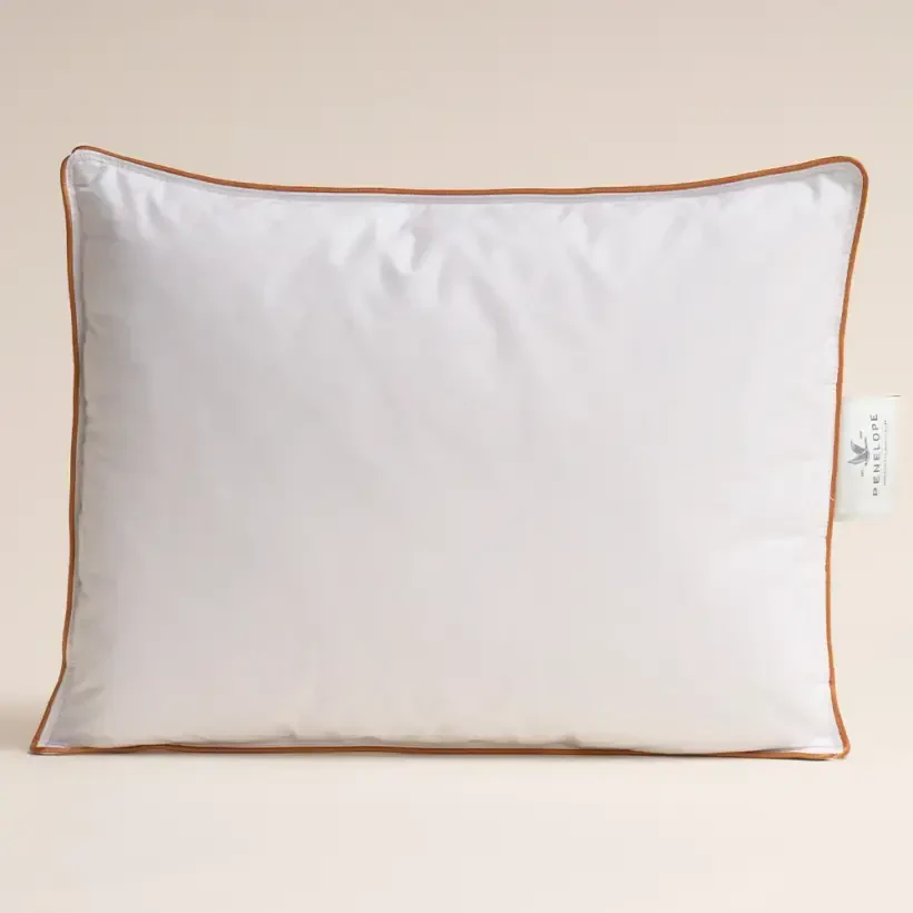 %100 Kaz Tüyü Dolgulu Bebek Yastık 35x45 cm- Bronze Serisi - Penelope