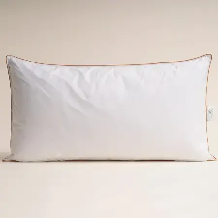 %100 Kaz Tüyü Dolgulu Yastık 50x90 cm- Bronze Serisi - 1