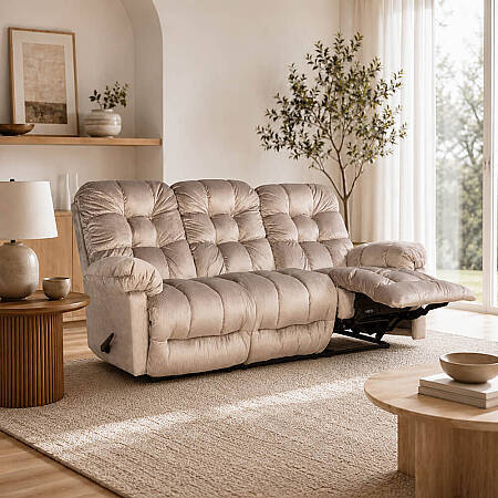 Brosmer 3'lü Kanepe ve TV Koltuğu Toprak - Best Home Furnishings - Penelope (1)