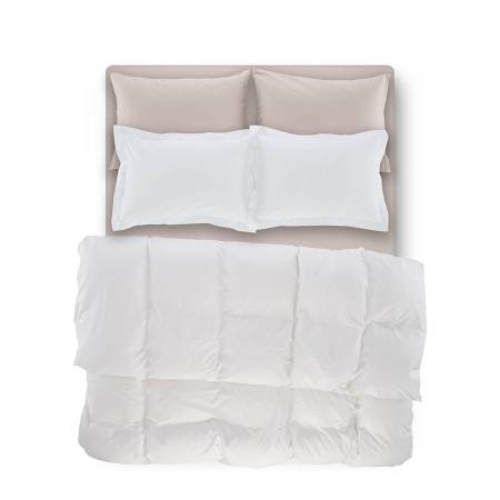 Catrine Percale Easy Care Nevresim Seti Beyaz 200x220 - 4